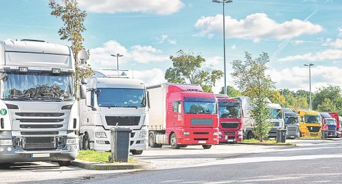Resultado de imagen de camiones parking foro