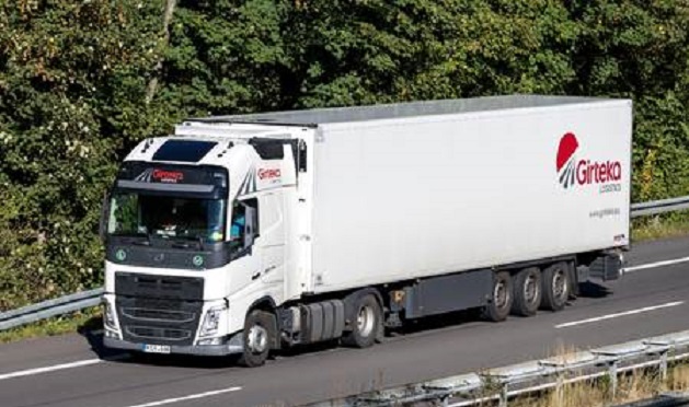 111379977 girteka truck on motorway girteka logistics is europeÃ¢â‚¬â„¢s leading asset based tran
