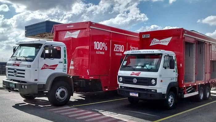 Una empresa convierte toda la flota de camiones viejos en eléctricos, ampliando 15 años de vida 3 brazylia elektryczny volkswagen 2