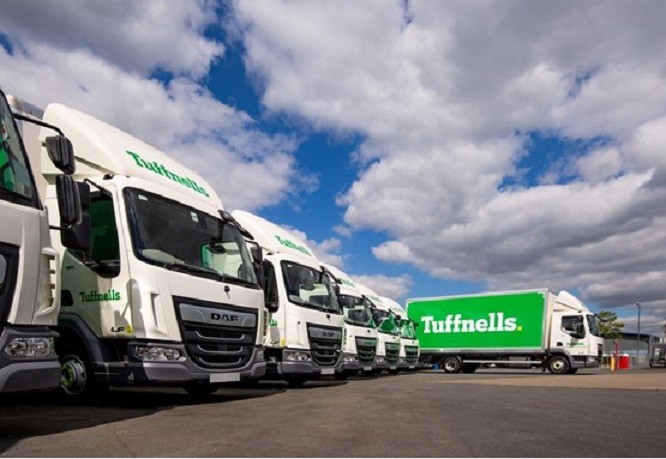 tuffnells adopts flexible rental and contract hire with enterprise for its big green parcel machine w555 h555