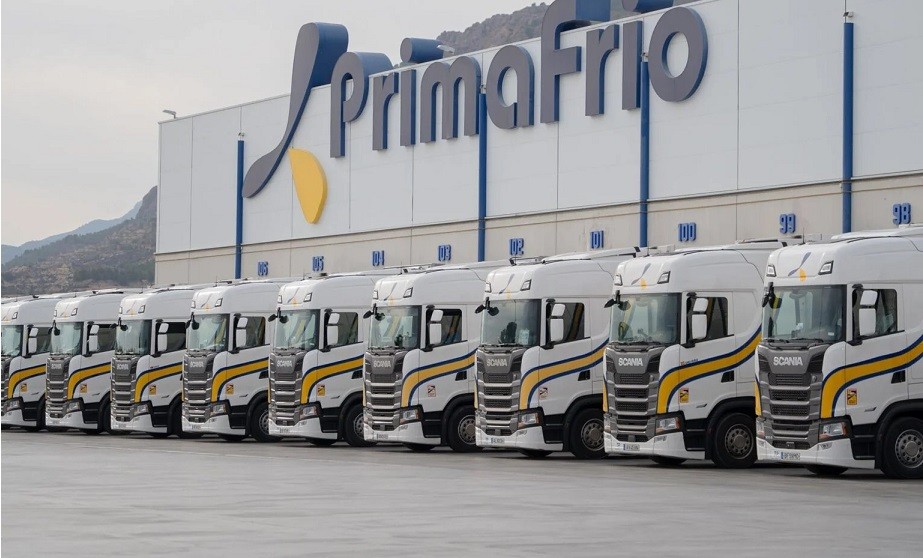 Grupo Primafrio renueva su flota con 311 vehiculos de la serie S de Scania flota 1
