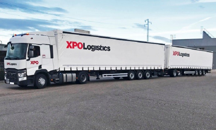 images Categorie Camion Gigaliner Xpo Logistics autotreno Duo Trailer