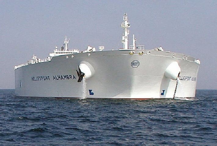 El petrolero más grande de la Tierra es el Hellespont_Alhambra: 380 m, 441.893 tn capaz de transportar 3,2 millones de barriles de crudo 1 594px Hellespont Alhambra 223713 v2 1