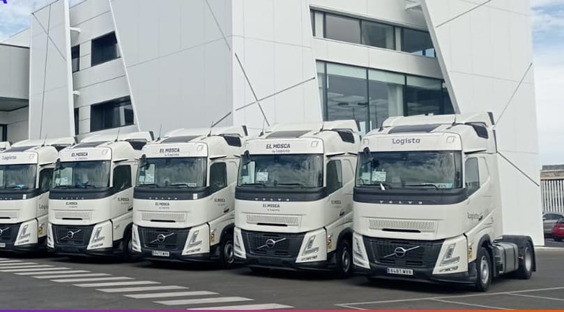 Logista encarga cien tractoras FH Aero a Volvo Trucks 1 Logista Volvo veicoli 2025 1